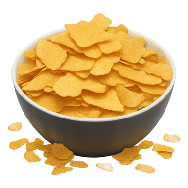 Cereals corn flakes sticker