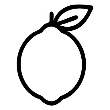 lemon sticker