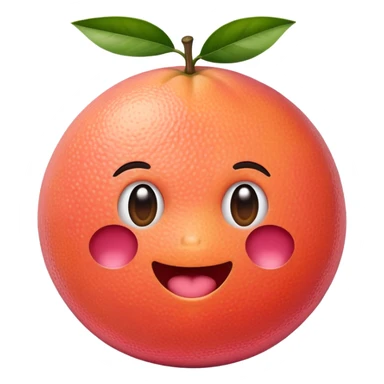grapefruit singing sticker