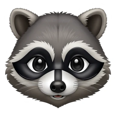 Sneaky raccoon  sticker