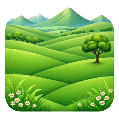 Grassland sticker
