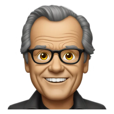 Jack Nicholson sticker