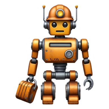 miner Robot sticker