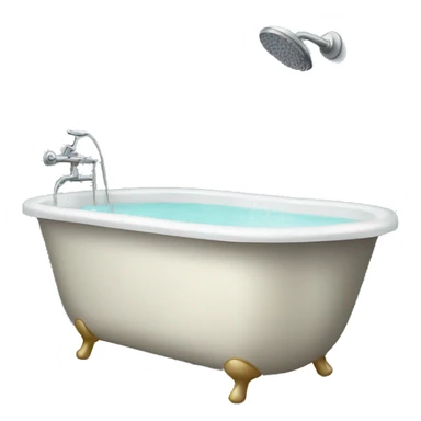 shower with bathtub sticker