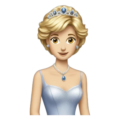 Princess diana sticker