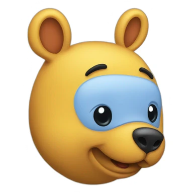 Whinnie pooh sticker