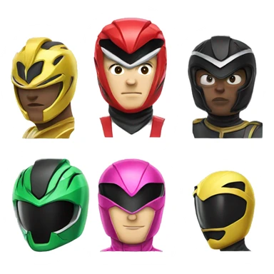 power rangers sticker