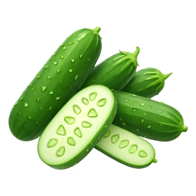 cucumber Chopped into small pieces    sticker