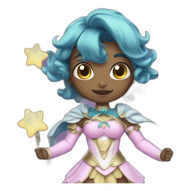 magical girl sticker