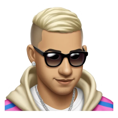 Benito Antonio Martínez Ocasio, known professionally as Bad Bunny, is a Puerto Rican rapper, singer, and record producer.  sticker