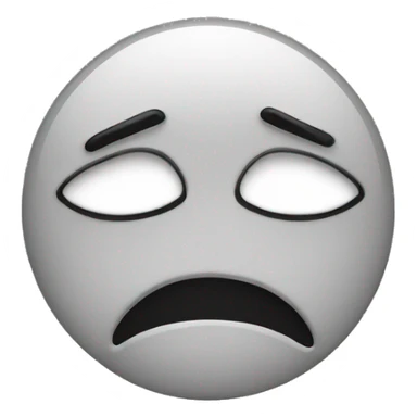 crying emoji with tears sticker