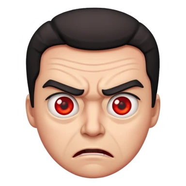 annoyed furious person sticker