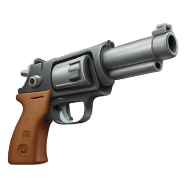 Toy gun sticker