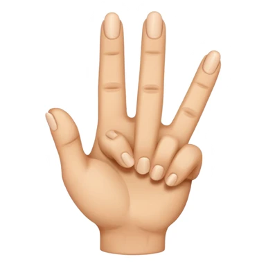 Make  an emoji of a middle finger sticker