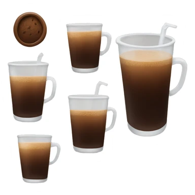 Cold brew coffee sticker