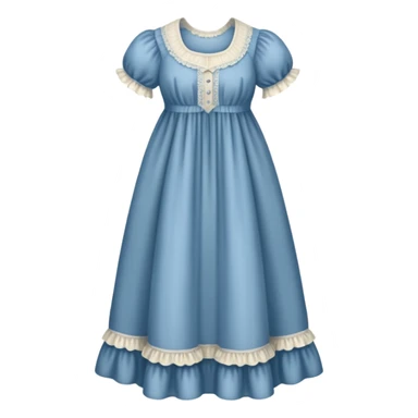 victorian nightgown sticker