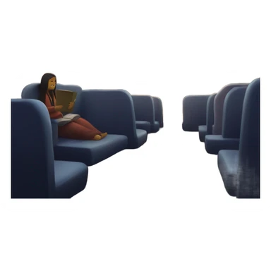 the aesthetics of a night train ride sticker