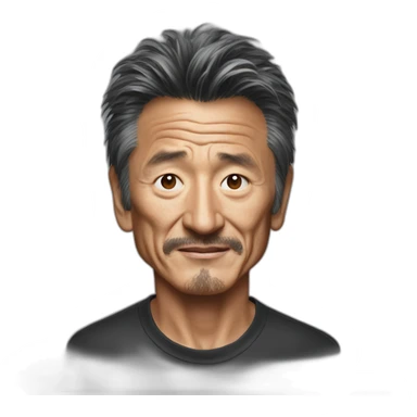 Asian Sean penn sticker