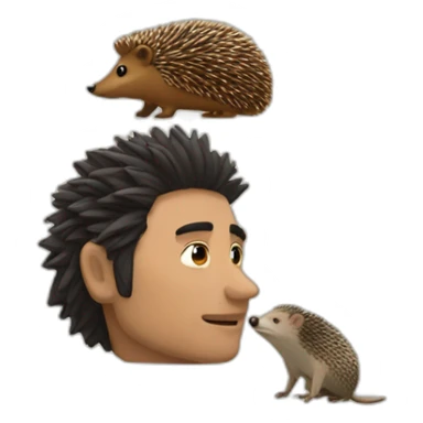 Darwin Nunez and a hedgehog sticker