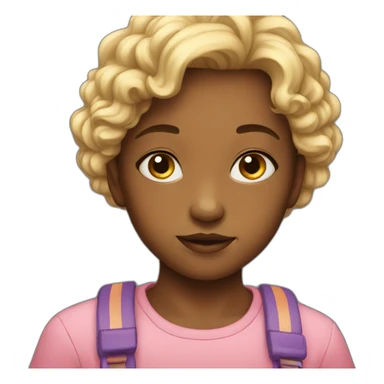 beautiful child sticker