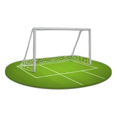 Soccer goal sticker