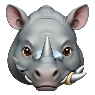 rhino sticker