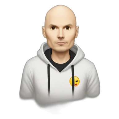 Billy corgan with "zero" t-shirt sticker