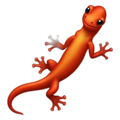 red salamander sticker