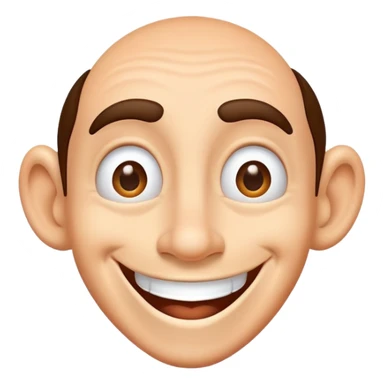 Goofy character sticker