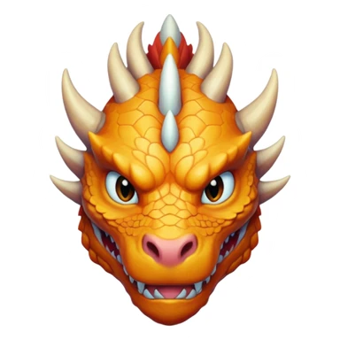 Half human half dragon sticker