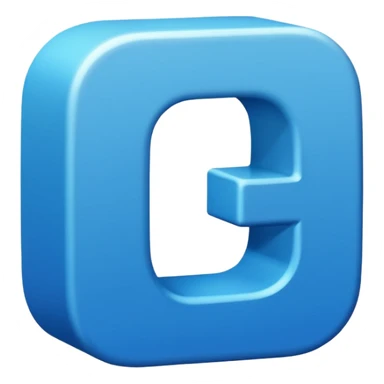 capital letter sticker