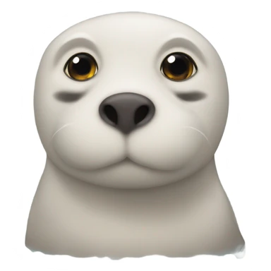 Foca tierna comiendi sticker