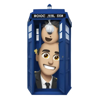 Tardis sticker