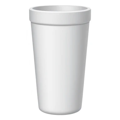 styrofoam cup no lid double cp sticker
