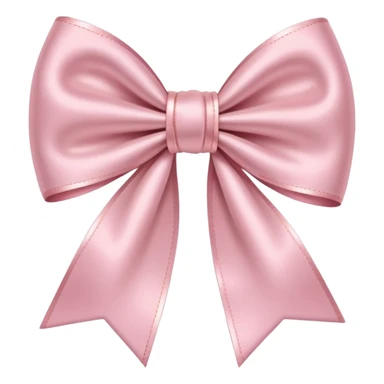 LightPink bow sticker