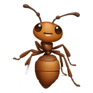 ant with a bundle sticker