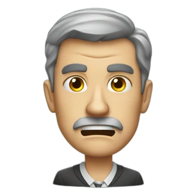 Angry english teacher sticker