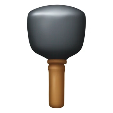 toilet plunger sticker
