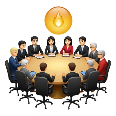 Light & Code Roundtable Bahai sticker