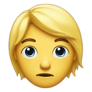 Emoji that throwing side eye  sticker