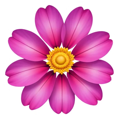 summer flower sticker