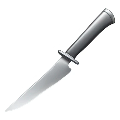 silver knife sticker
