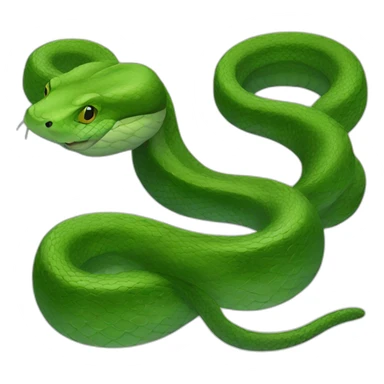 green anaconda sticker
