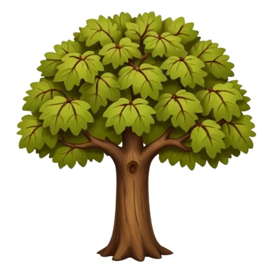 walnut tree sticker