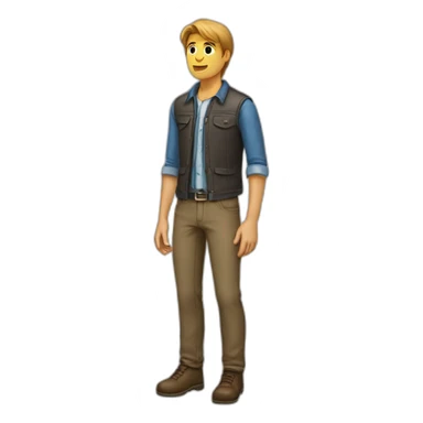 Homme baisse femmme sticker