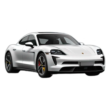 porsche taycan sticker