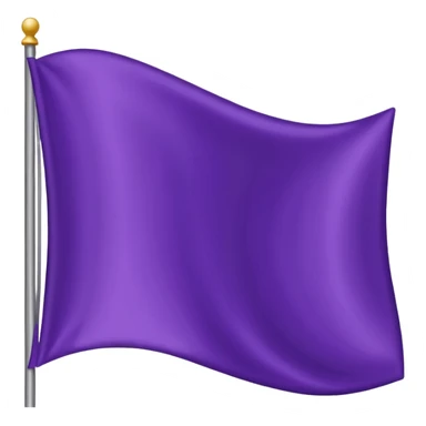 plain purple flag sticker