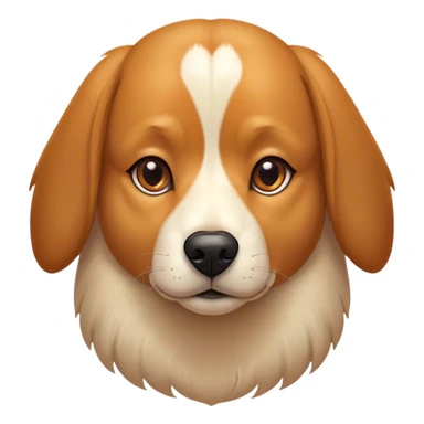 Cinematic Noble Domestic Dog Portrait Emoji, Poised and dignified, with a well-proportioned build and a neatly groomed coat of warm, inviting tones, expressive eyes radiating loyalty and wisdom, Simplified yet sharp and sophisticated features, highly detailed, glowing with a soft, dignified glow, high shine, intelligent and steadfast, stylized with an air of understated charm, focused and attentive, soft glowing outline, capturing the essence of a watchful and confident domestic dog that feels as though it could step out of the screen with effortless authority! sticker