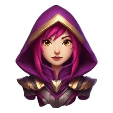 League of legend Xayah sticker