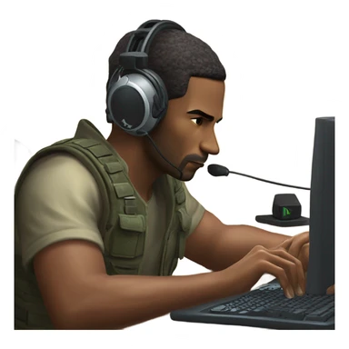 A man playing Counter-Strike 2 sticker